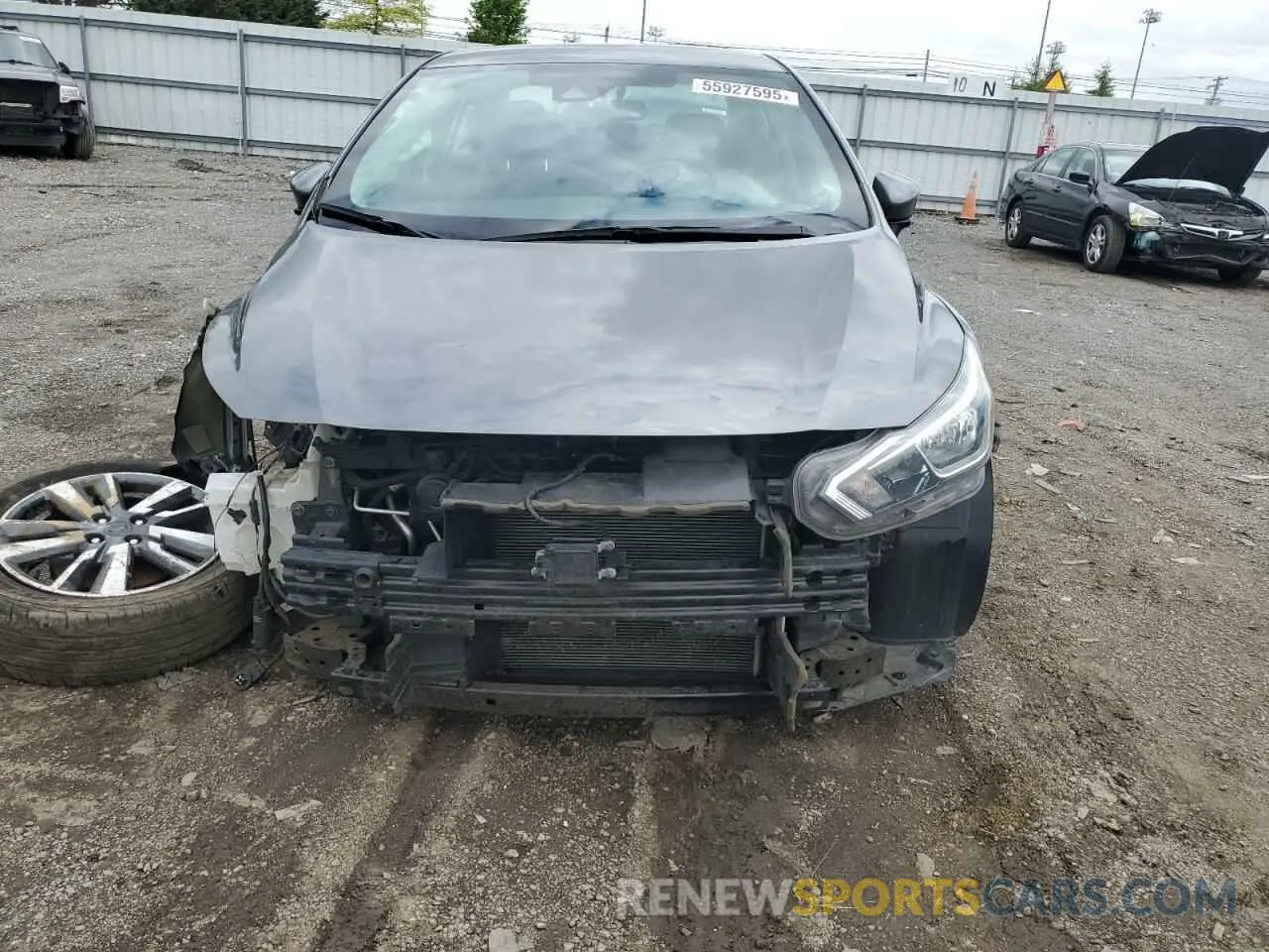 5 Photograph of a damaged car 3N1CN8EV6ML885222 NISSAN VERSA 2021