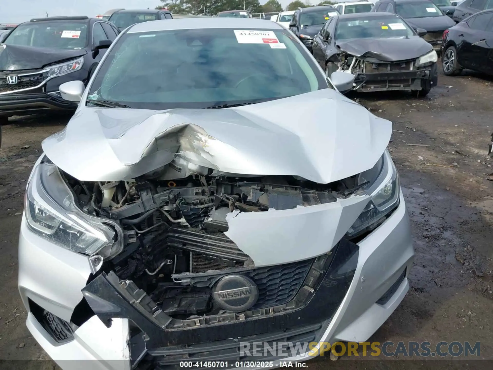 6 Photograph of a damaged car 3N1CN8EV6ML891702 NISSAN VERSA 2021