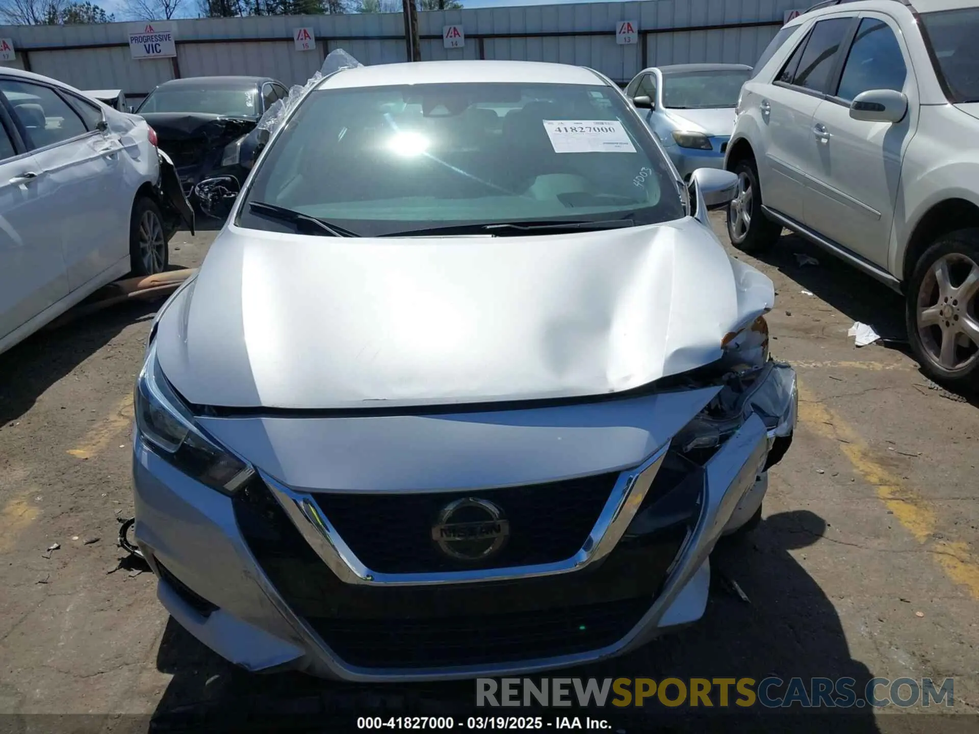 11 Фотография поврежденного автомобиля 3N1CN8EV6ML894003 NISSAN VERSA 2021