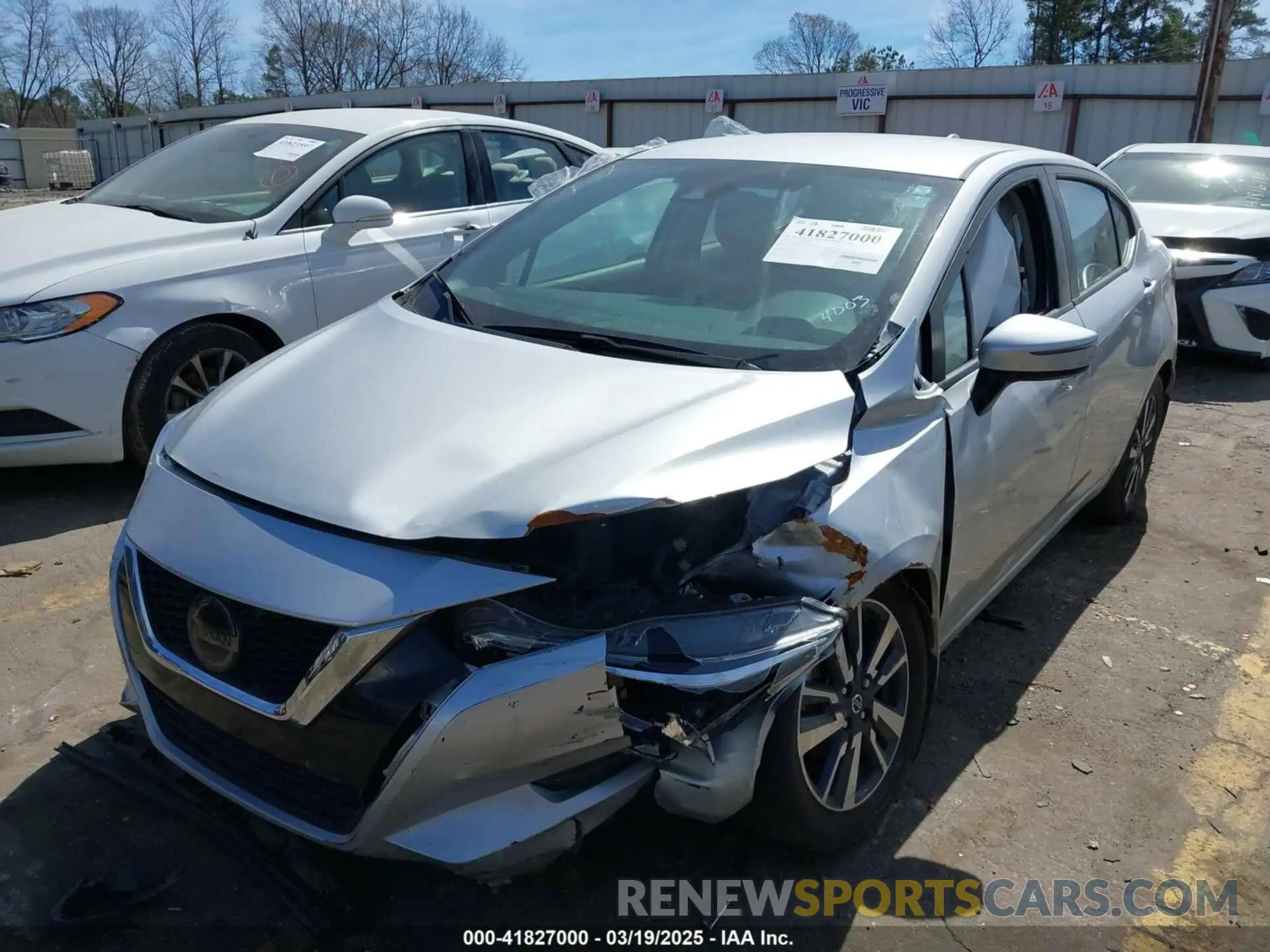 2 Фотография поврежденного автомобиля 3N1CN8EV6ML894003 NISSAN VERSA 2021