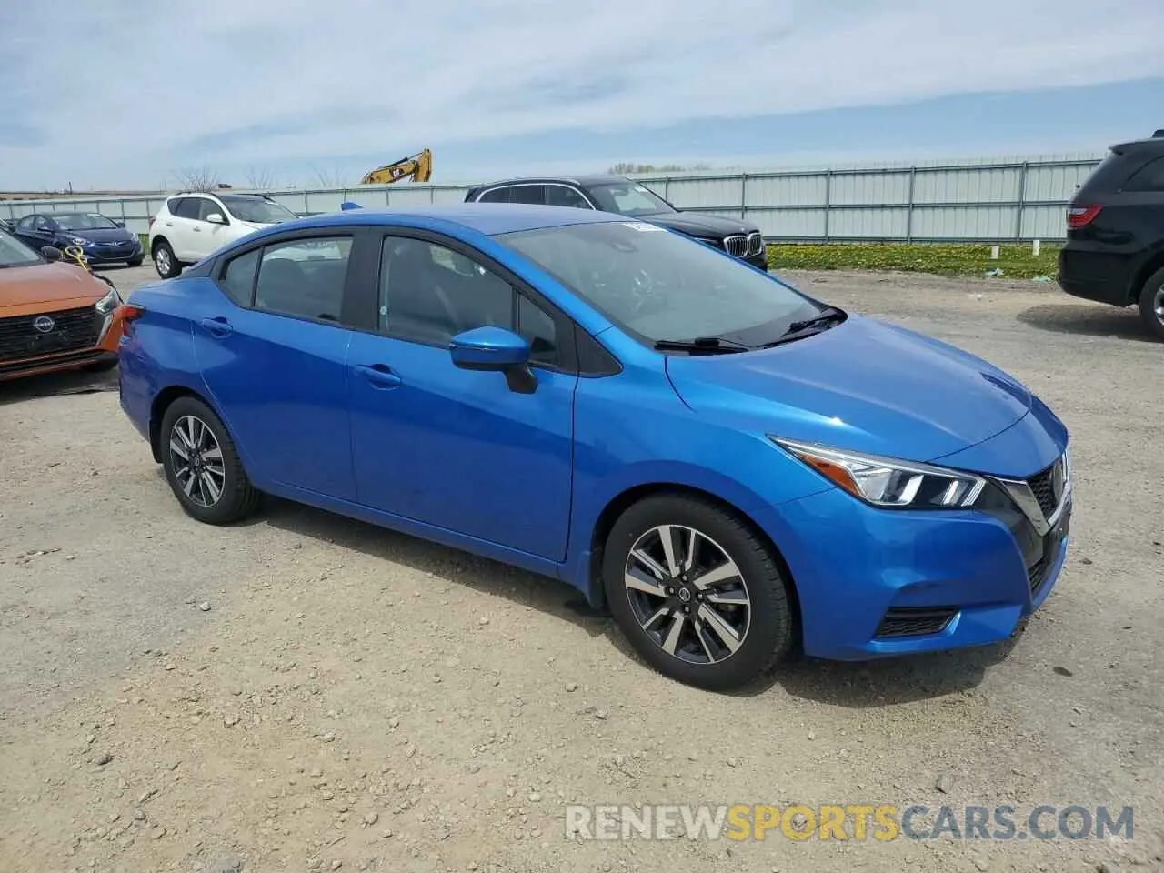 4 Фотография поврежденного автомобиля 3N1CN8EV6ML903492 NISSAN VERSA 2021
