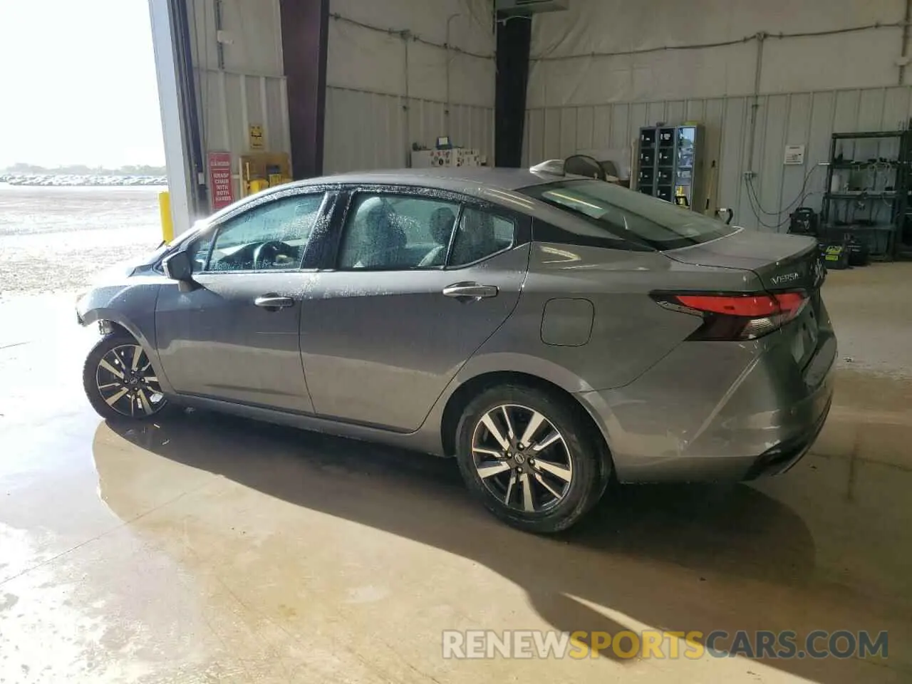2 Photograph of a damaged car 3N1CN8EV7ML833484 NISSAN VERSA 2021