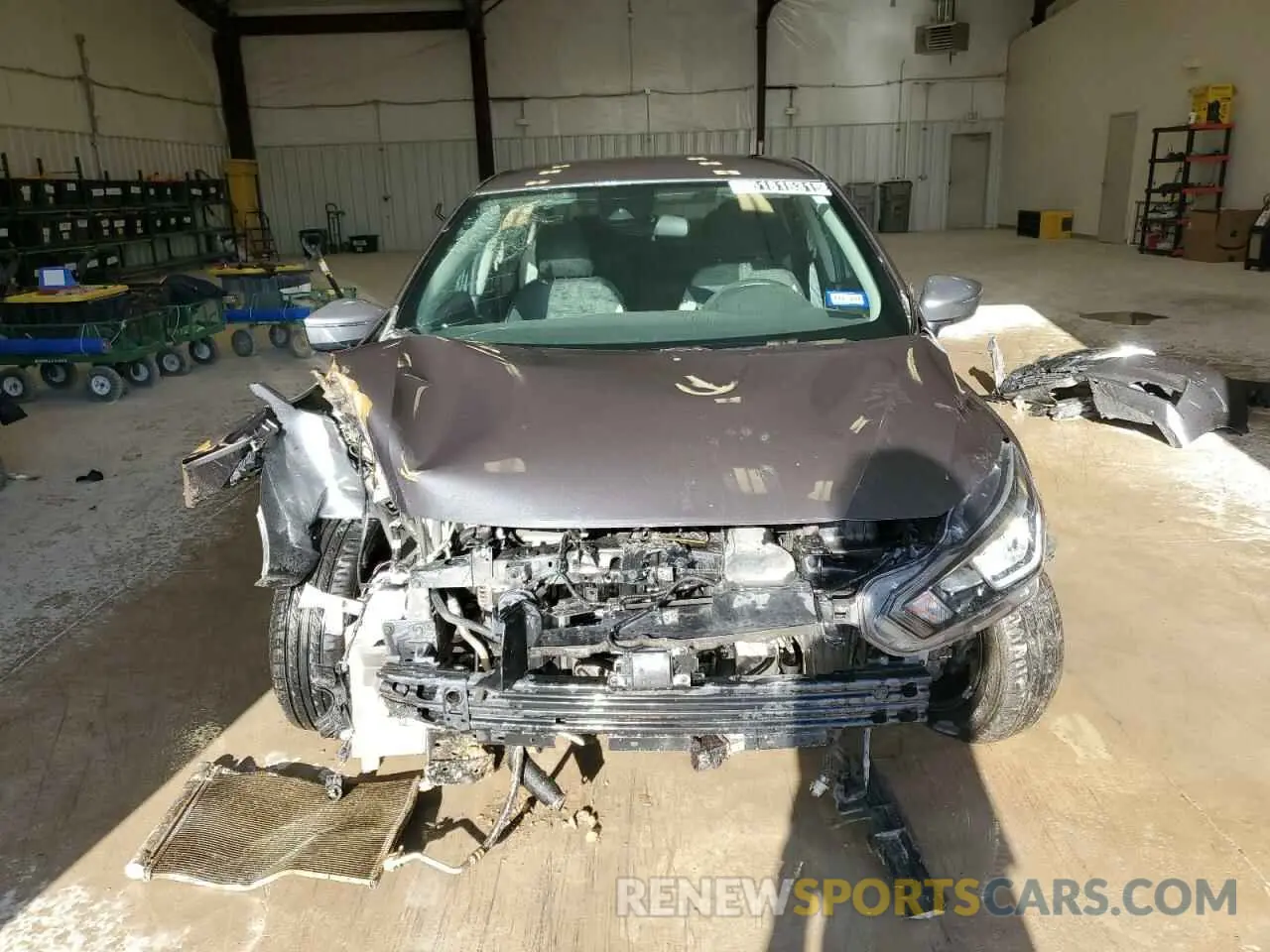 5 Photograph of a damaged car 3N1CN8EV7ML833484 NISSAN VERSA 2021