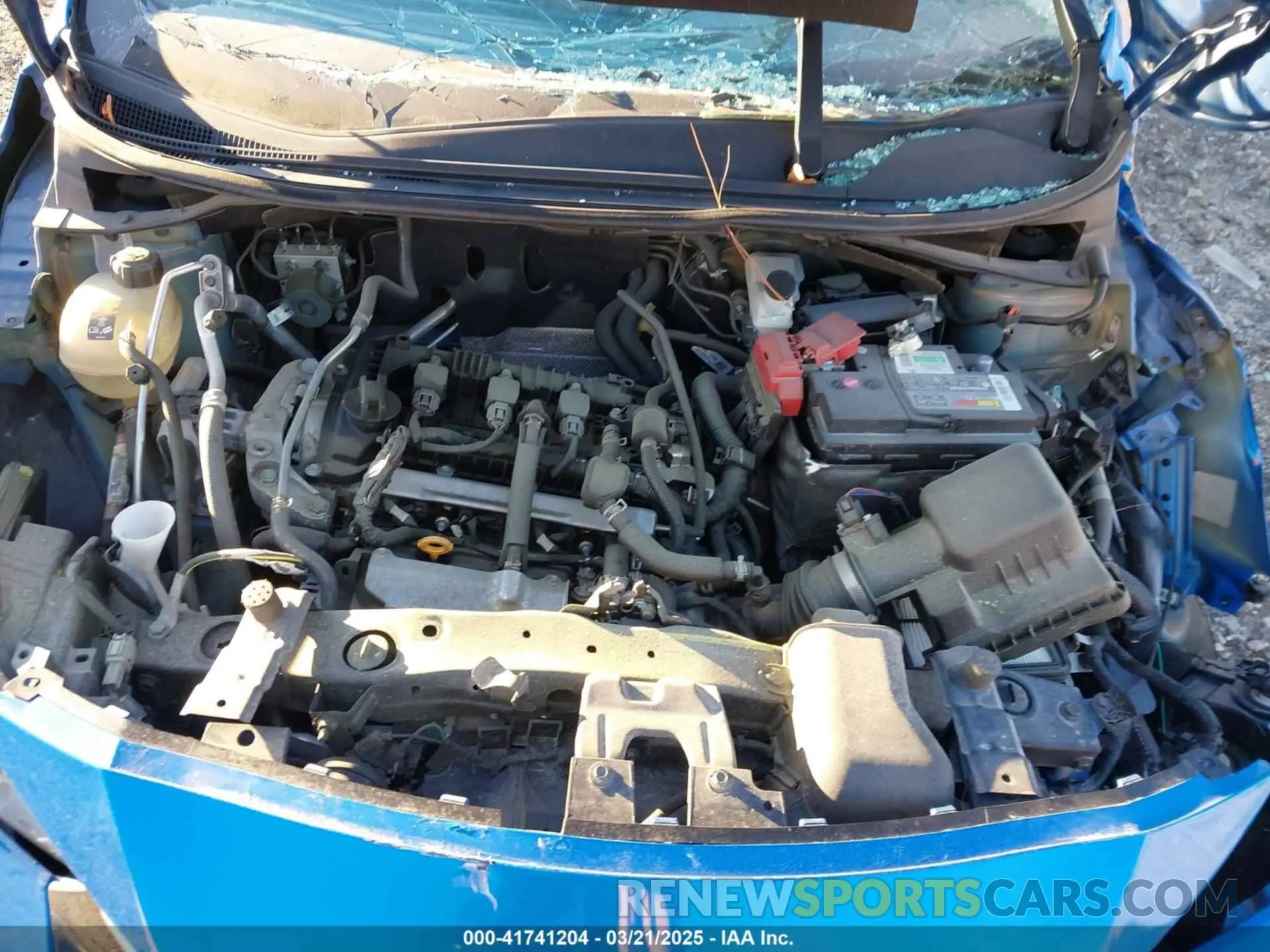 10 Photograph of a damaged car 3N1CN8EV7ML833968 NISSAN VERSA 2021