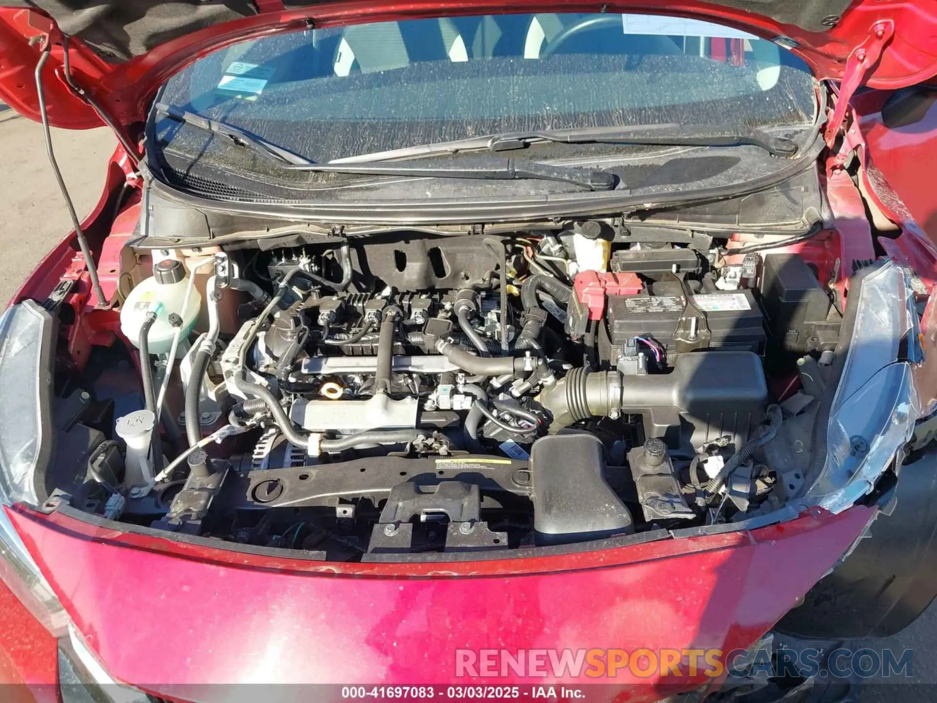 10 Photograph of a damaged car 3N1CN8EV7ML859406 NISSAN VERSA 2021
