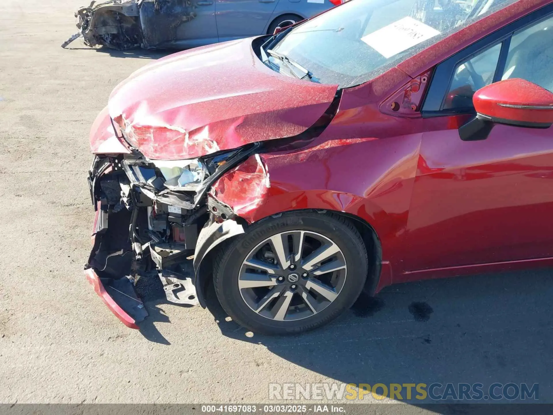 6 Photograph of a damaged car 3N1CN8EV7ML859406 NISSAN VERSA 2021