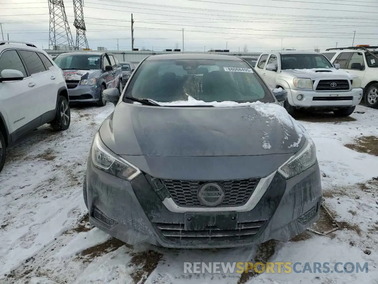 5 Photograph of a damaged car 3N1CN8EV7ML870194 NISSAN VERSA 2021