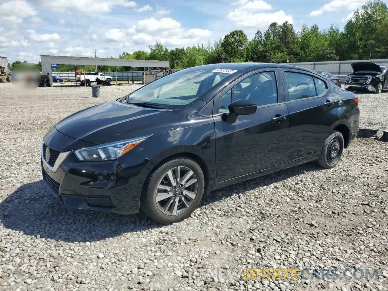 1 Photograph of a damaged car 3N1CN8EV7ML871720 NISSAN VERSA 2021