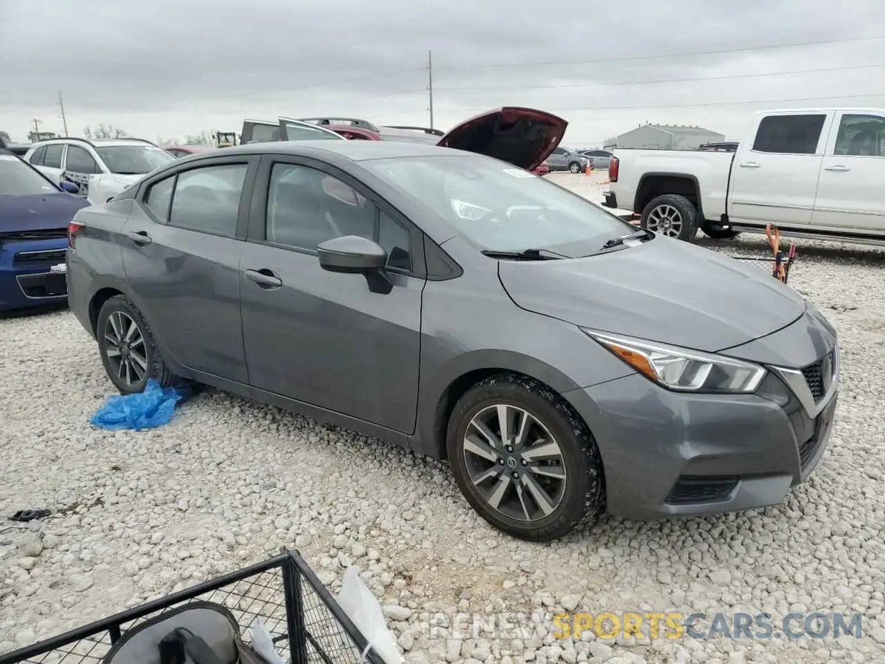 4 Photograph of a damaged car 3N1CN8EV7ML872981 NISSAN VERSA 2021