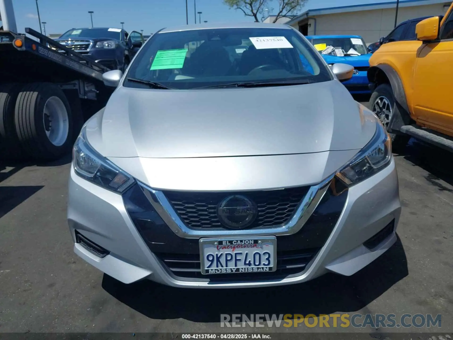 13 Photograph of a damaged car 3N1CN8EV7ML894897 NISSAN VERSA 2021