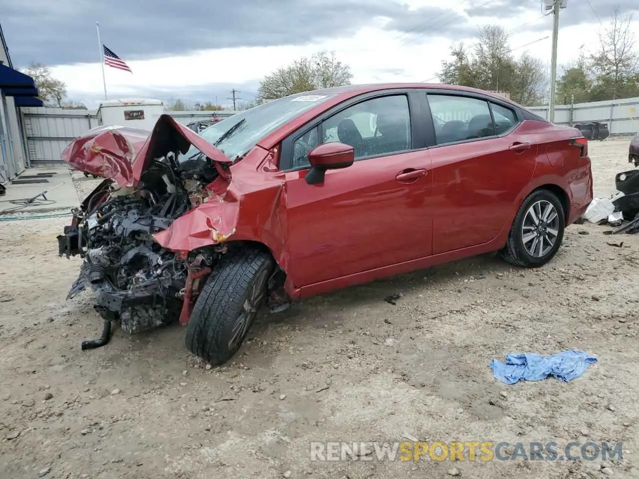 1 Фотография поврежденного автомобиля 3N1CN8EV7ML896049 NISSAN VERSA 2021