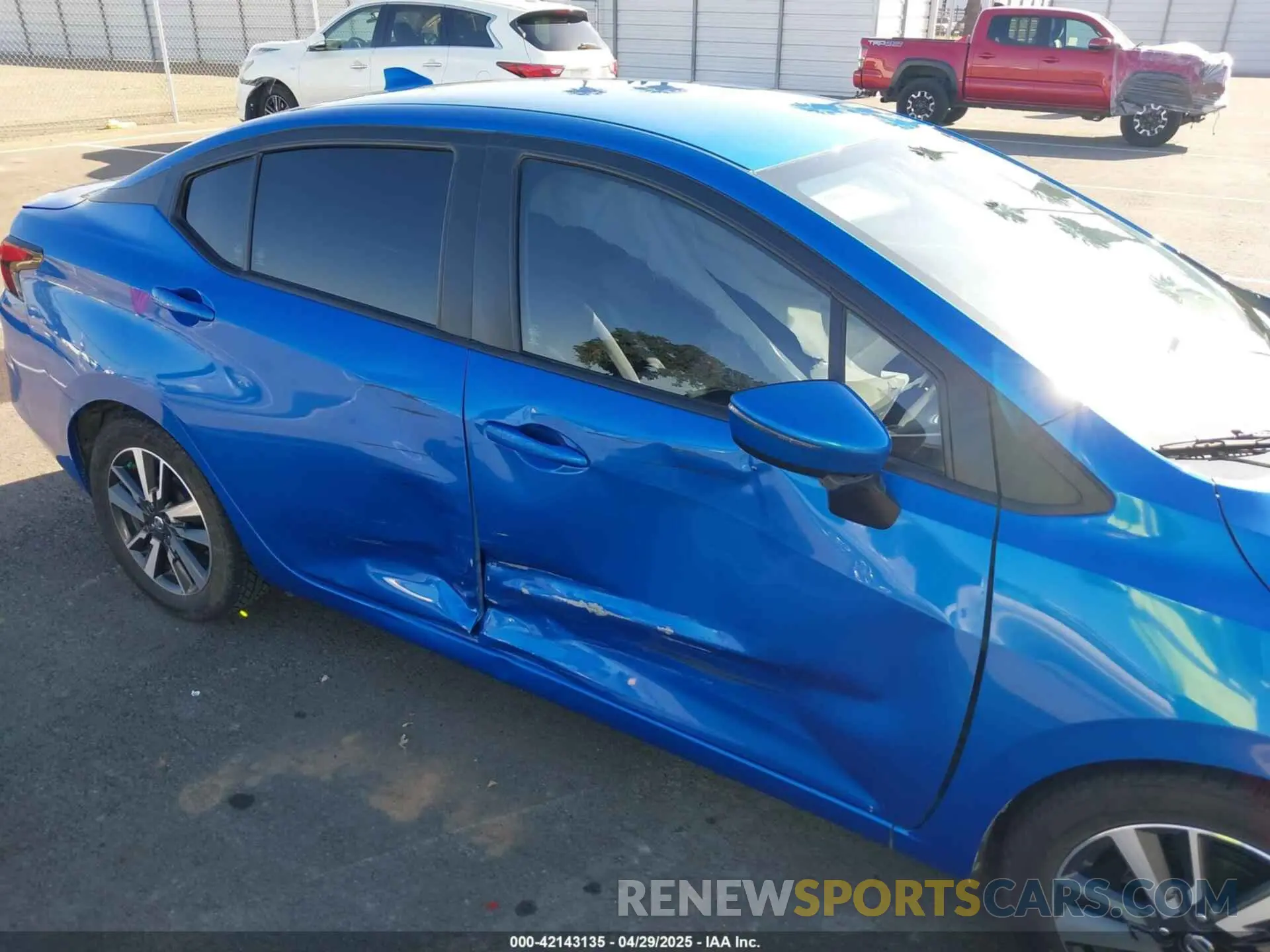 6 Photograph of a damaged car 3N1CN8EV8ML809002 NISSAN VERSA 2021