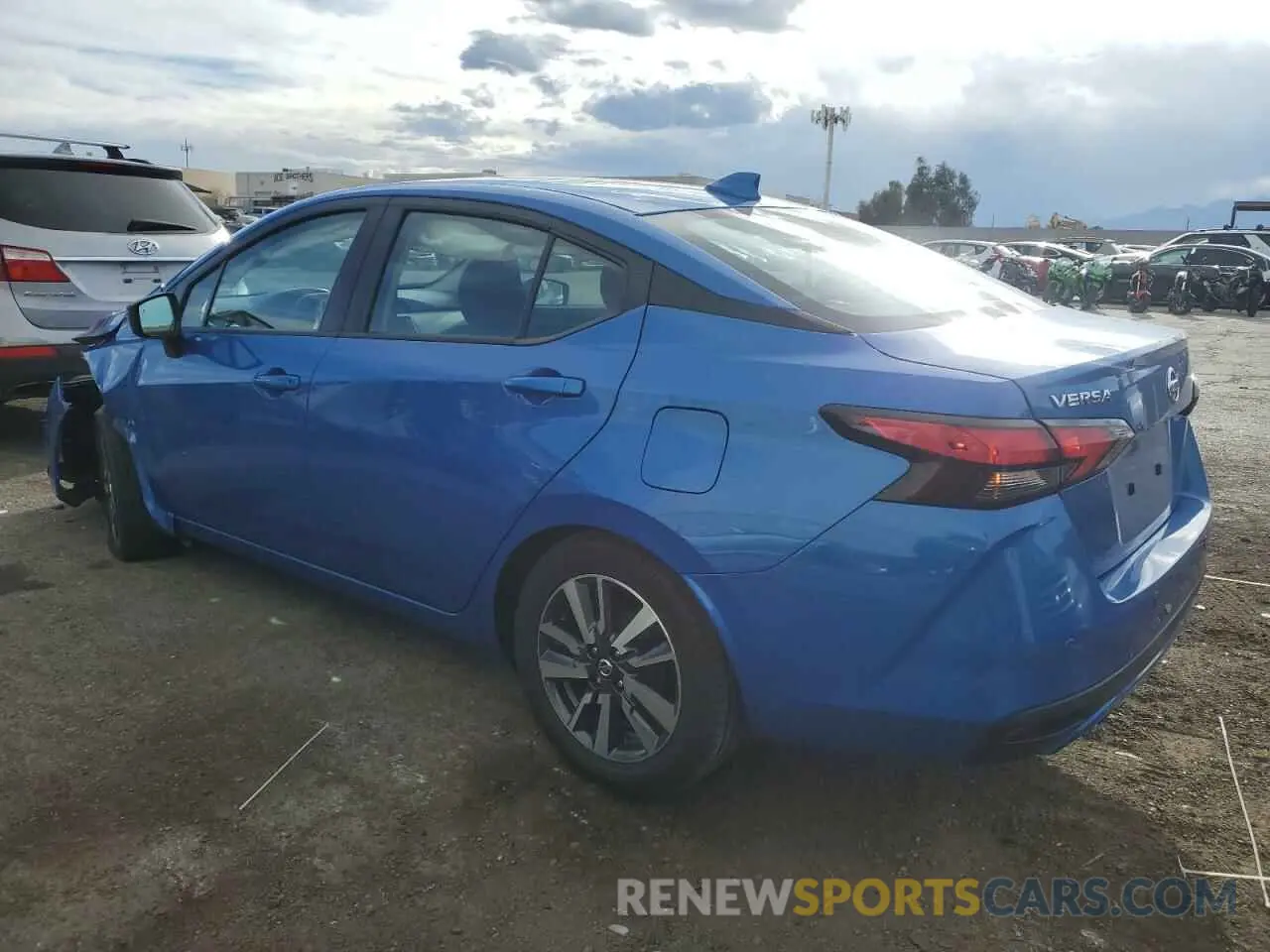 2 Photograph of a damaged car 3N1CN8EV8ML816645 NISSAN VERSA 2021