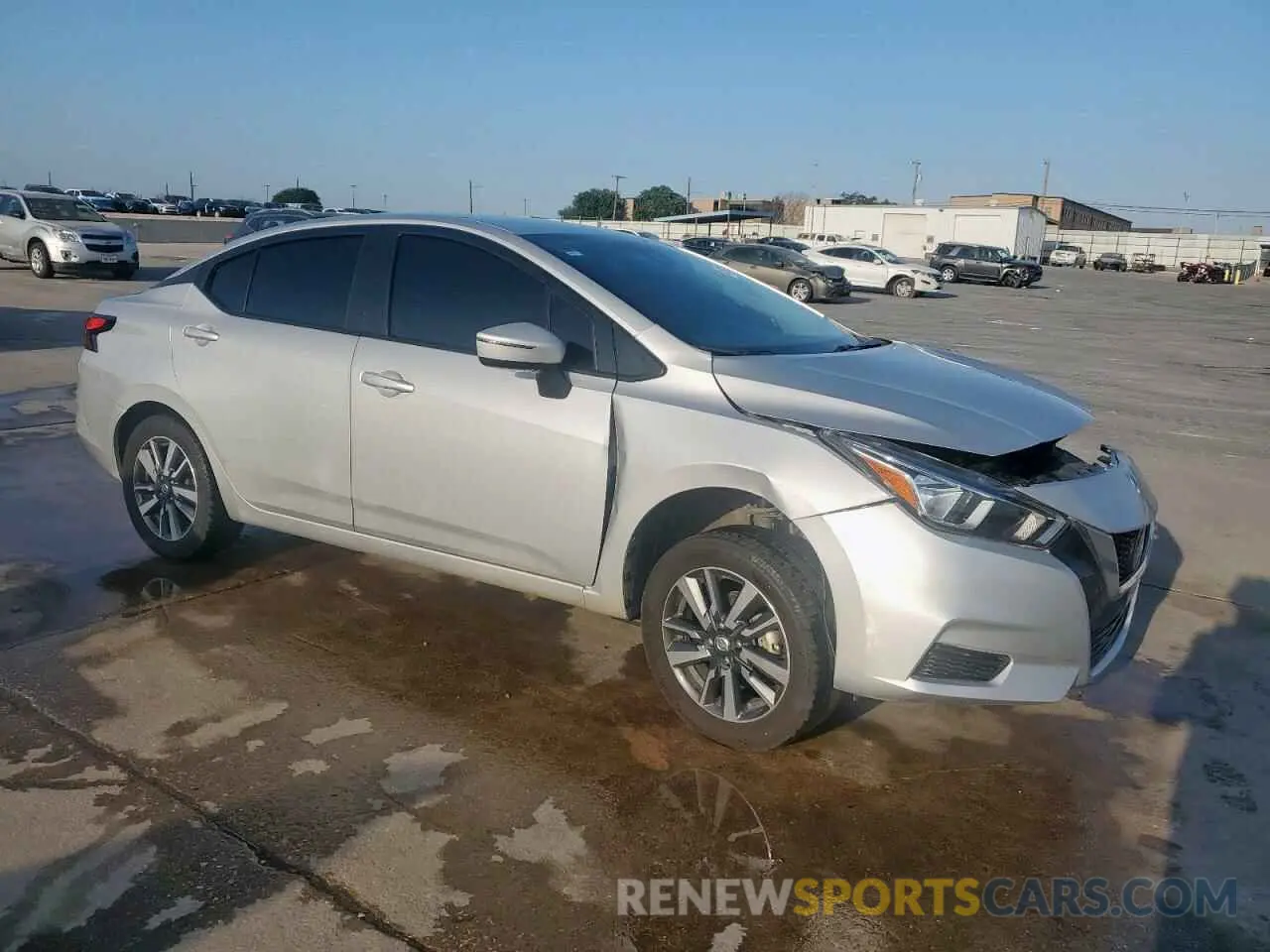 4 Фотография поврежденного автомобиля 3N1CN8EV8ML827953 NISSAN VERSA 2021