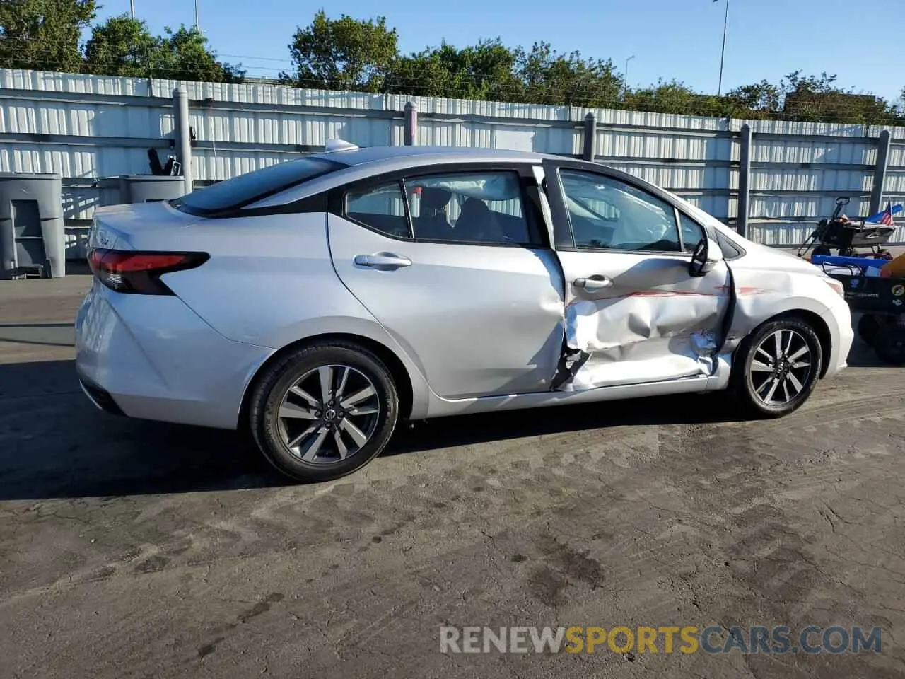 3 Photograph of a damaged car 3N1CN8EV8ML835227 NISSAN VERSA 2021