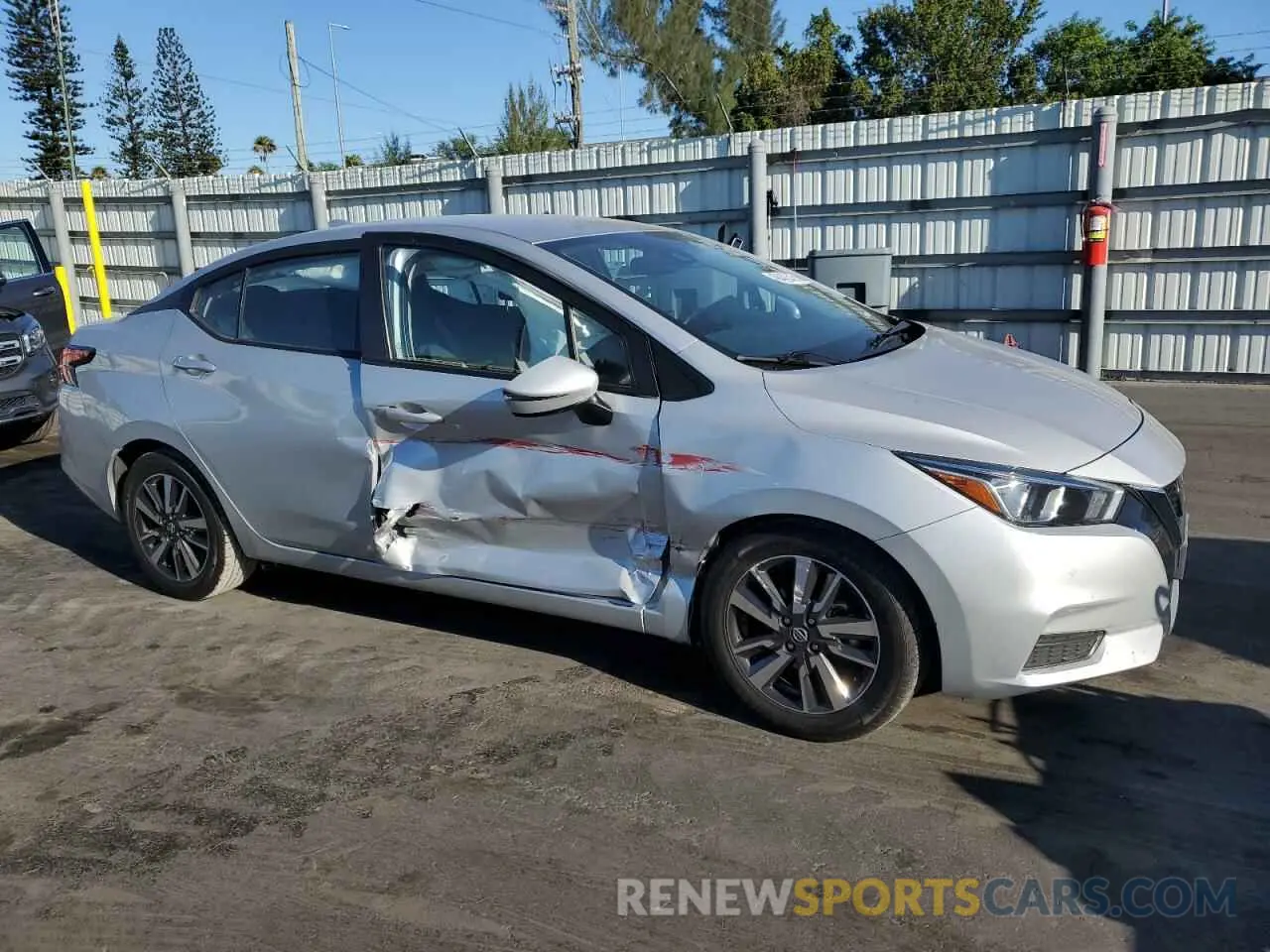 4 Photograph of a damaged car 3N1CN8EV8ML835227 NISSAN VERSA 2021