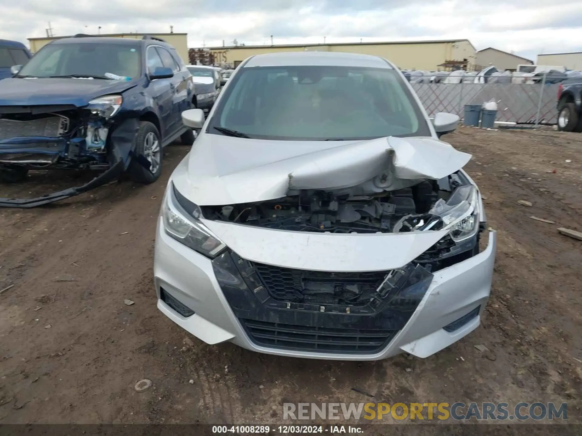 12 Photograph of a damaged car 3N1CN8EV8ML844199 NISSAN VERSA 2021
