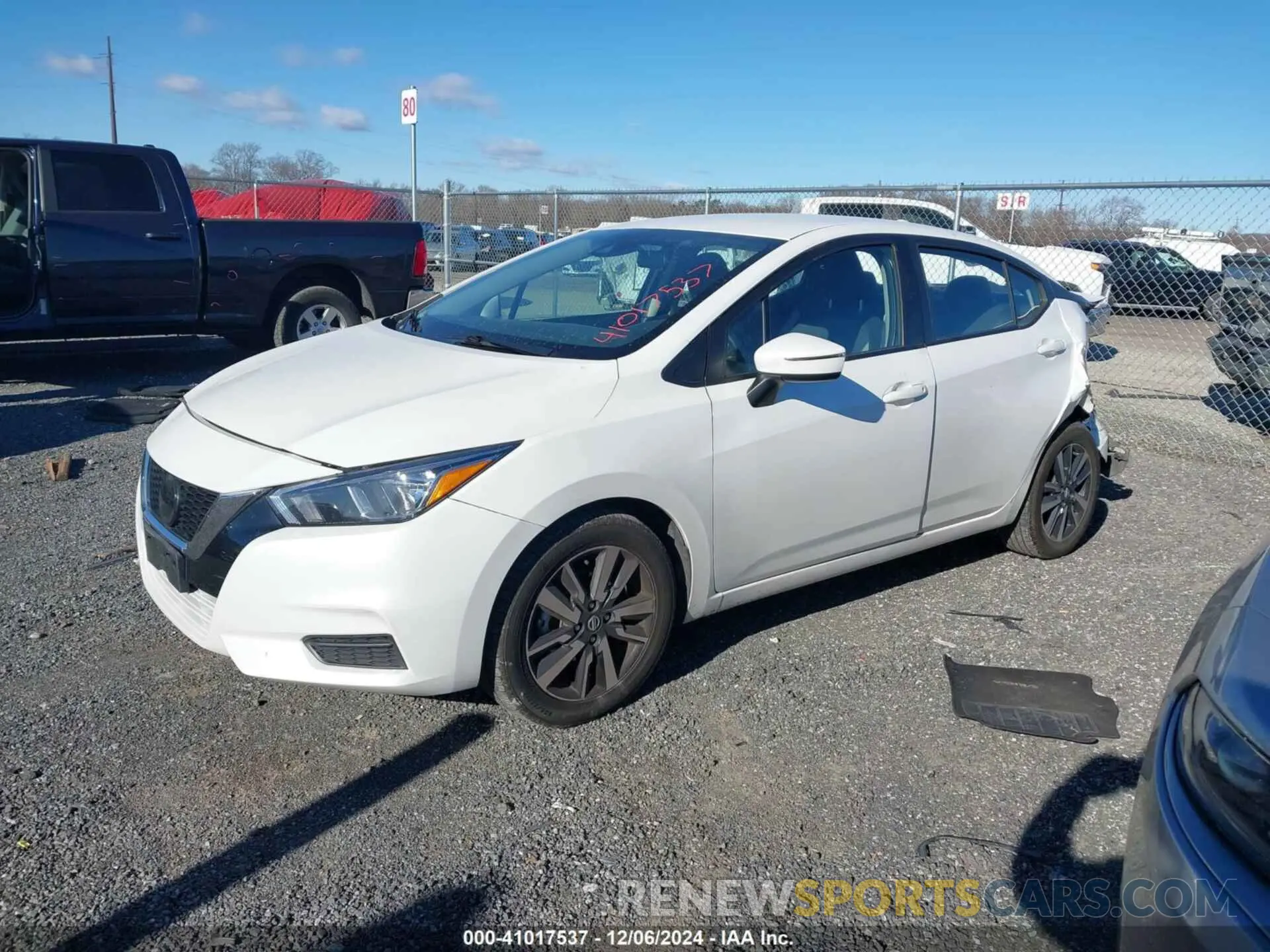 2 Фотография поврежденного автомобиля 3N1CN8EV8ML847281 NISSAN VERSA 2021