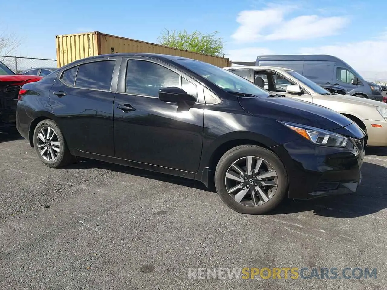 4 Photograph of a damaged car 3N1CN8EV8ML850701 NISSAN VERSA 2021