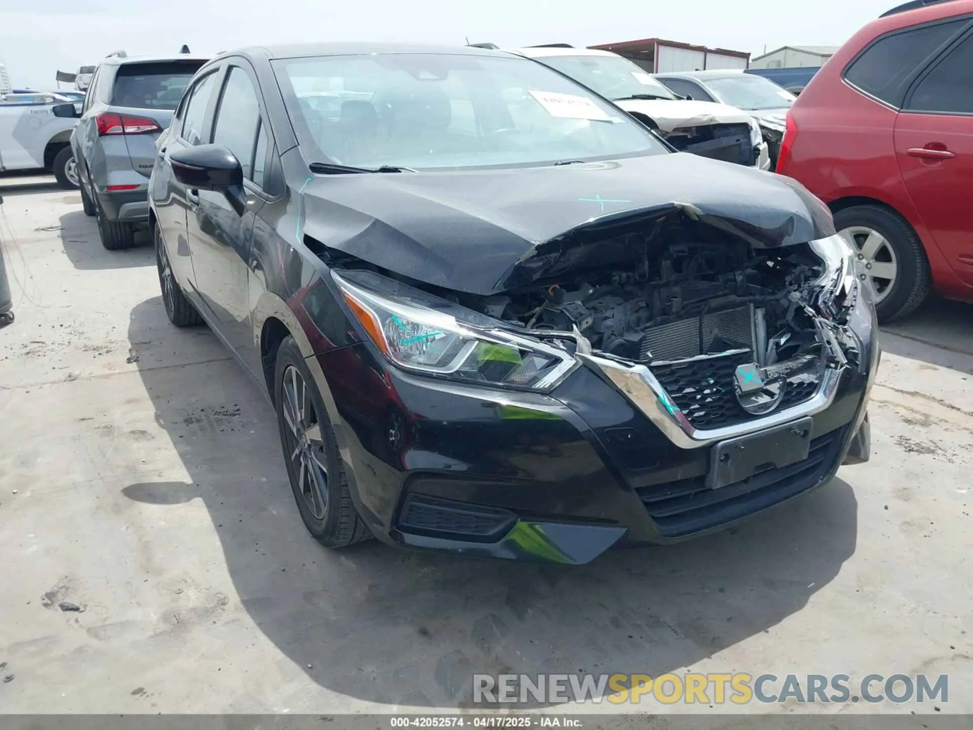 1 Фотография поврежденного автомобиля 3N1CN8EV8ML861214 NISSAN VERSA 2021