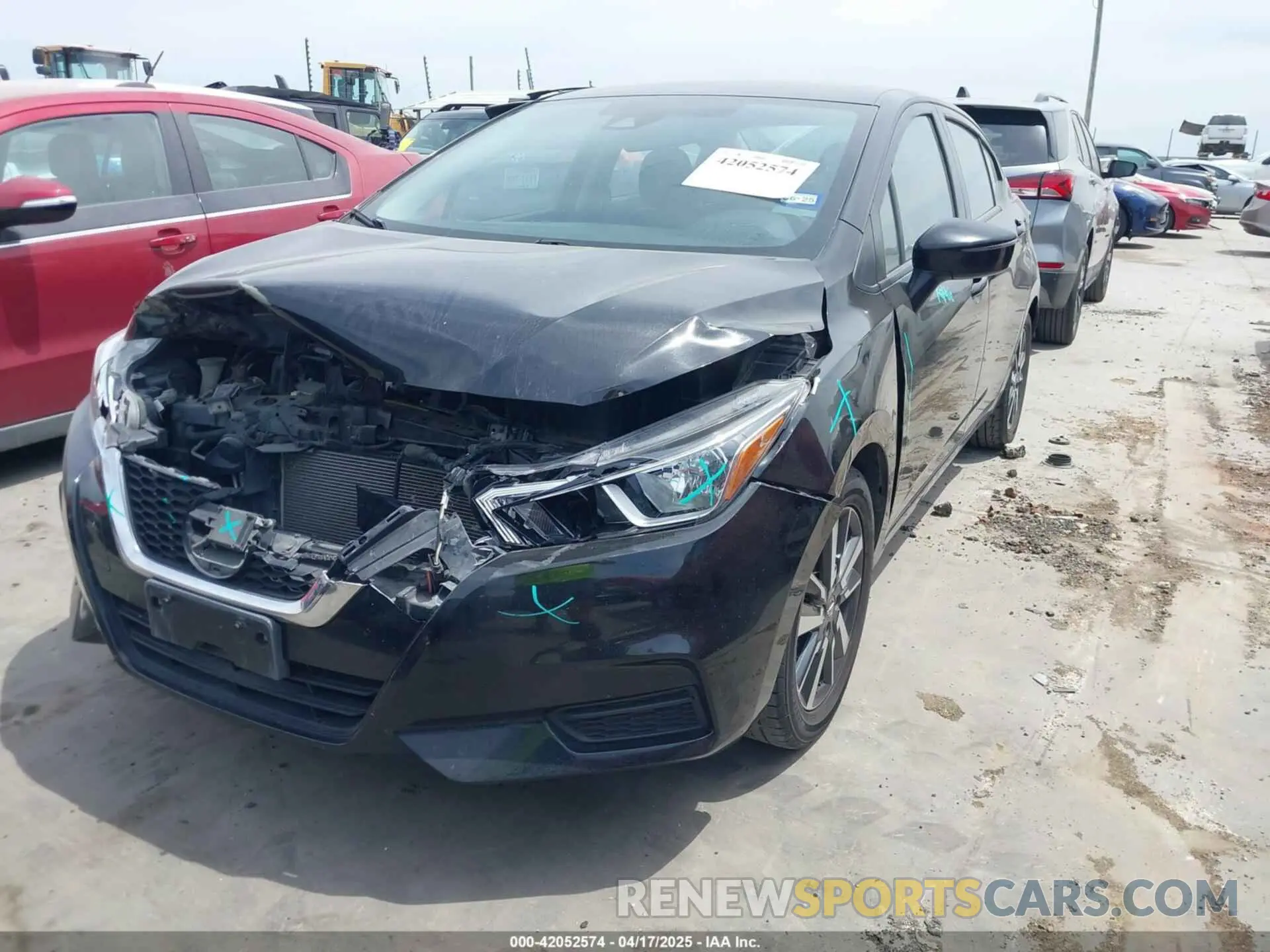 2 Фотография поврежденного автомобиля 3N1CN8EV8ML861214 NISSAN VERSA 2021