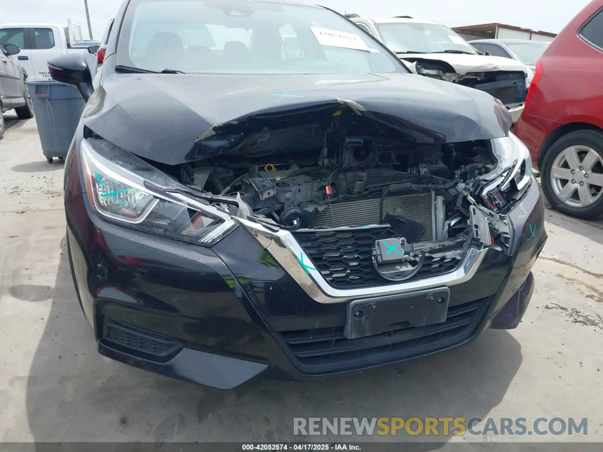 6 Фотография поврежденного автомобиля 3N1CN8EV8ML861214 NISSAN VERSA 2021