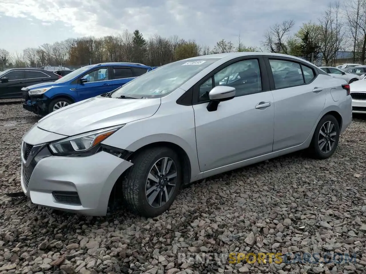 1 Фотография поврежденного автомобиля 3N1CN8EV8ML863982 NISSAN VERSA 2021