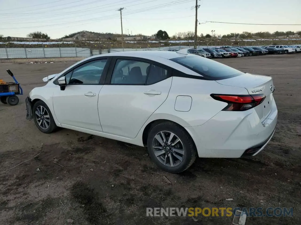2 Photograph of a damaged car 3N1CN8EV8ML868132 NISSAN VERSA 2021
