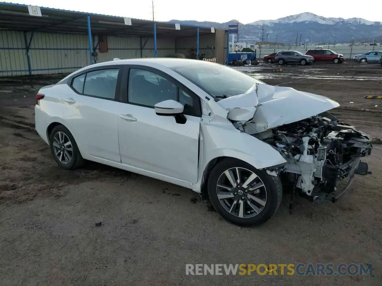 4 Photograph of a damaged car 3N1CN8EV8ML868132 NISSAN VERSA 2021