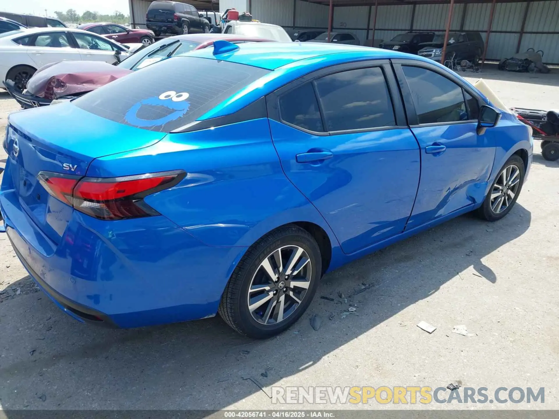 4 Photograph of a damaged car 3N1CN8EV8ML874965 NISSAN VERSA 2021