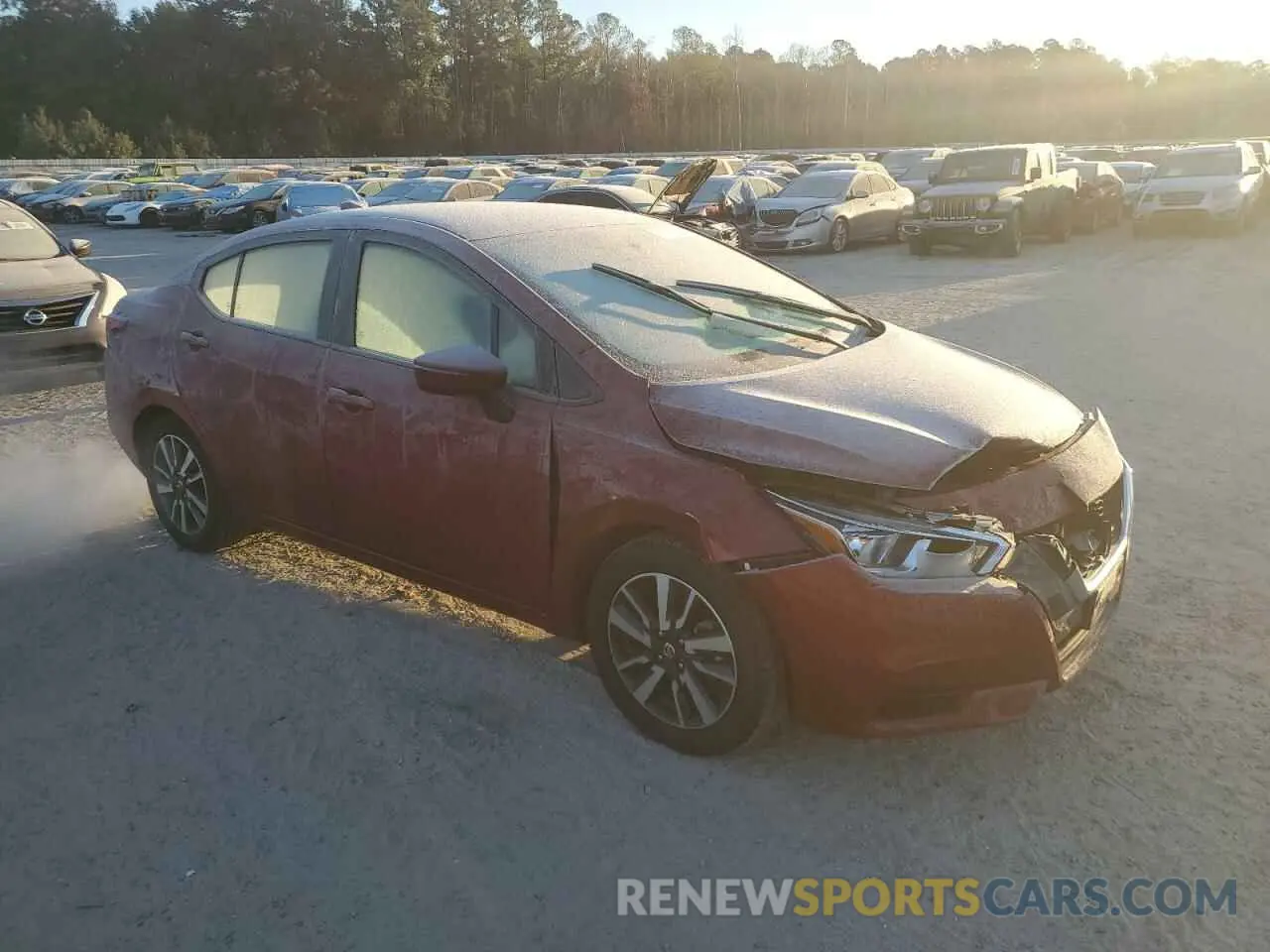 4 Фотография поврежденного автомобиля 3N1CN8EV8ML896545 NISSAN VERSA 2021