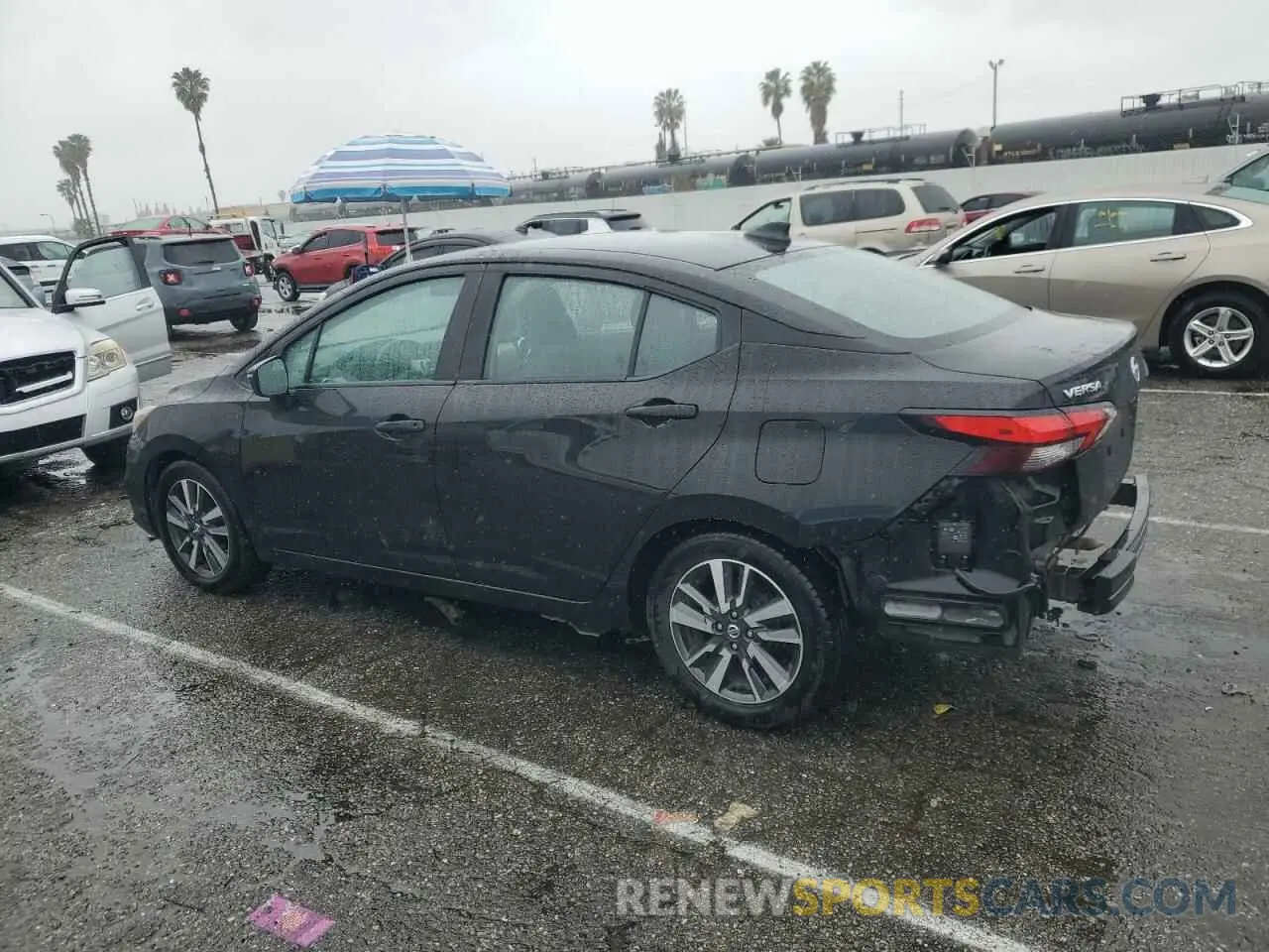 2 Photograph of a damaged car 3N1CN8EV9ML826424 NISSAN VERSA 2021