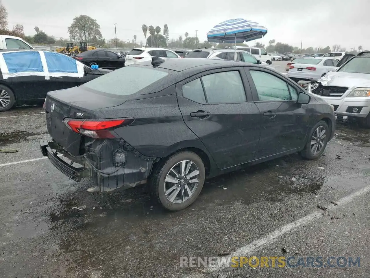 3 Photograph of a damaged car 3N1CN8EV9ML826424 NISSAN VERSA 2021