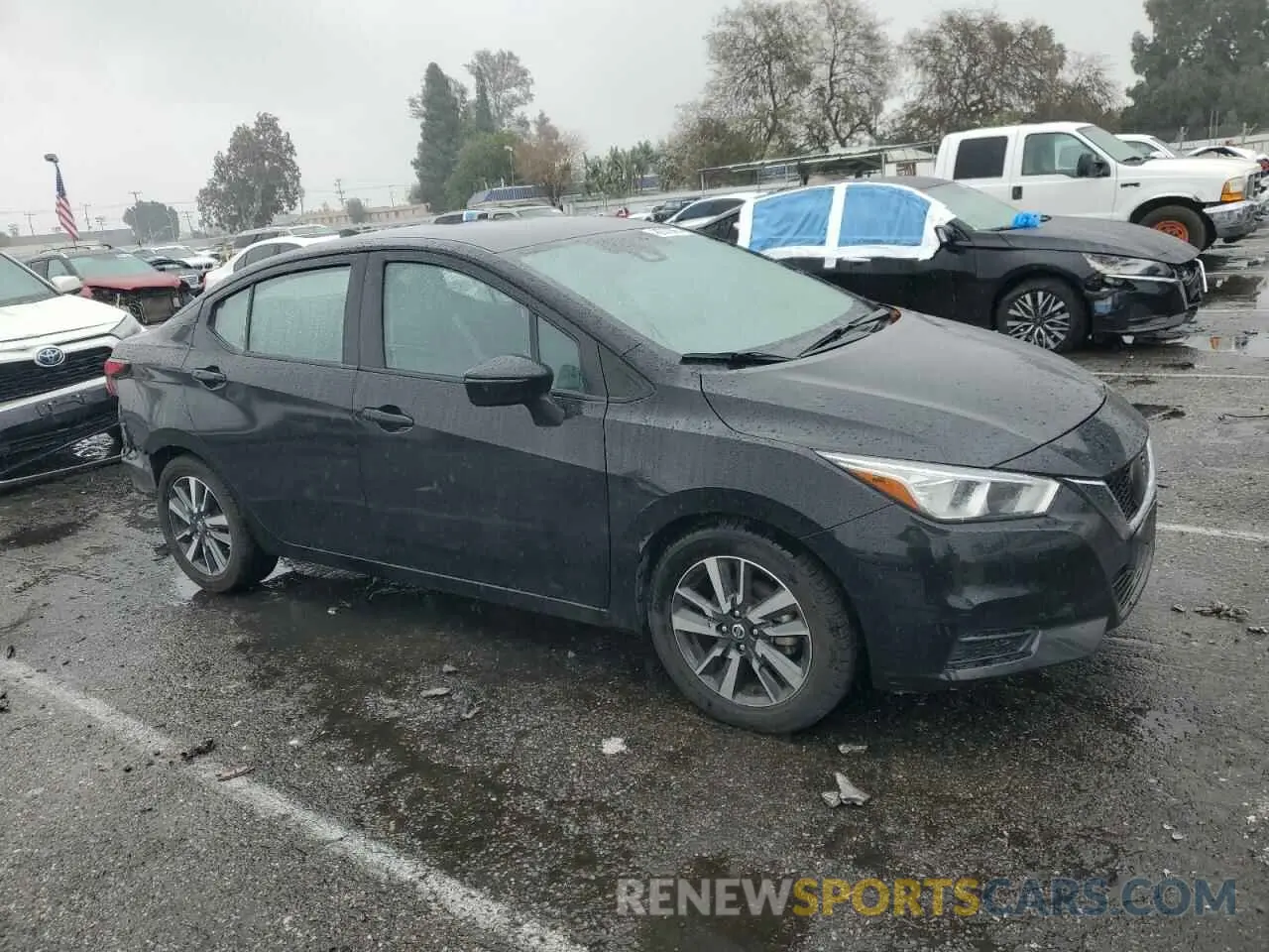 4 Photograph of a damaged car 3N1CN8EV9ML826424 NISSAN VERSA 2021