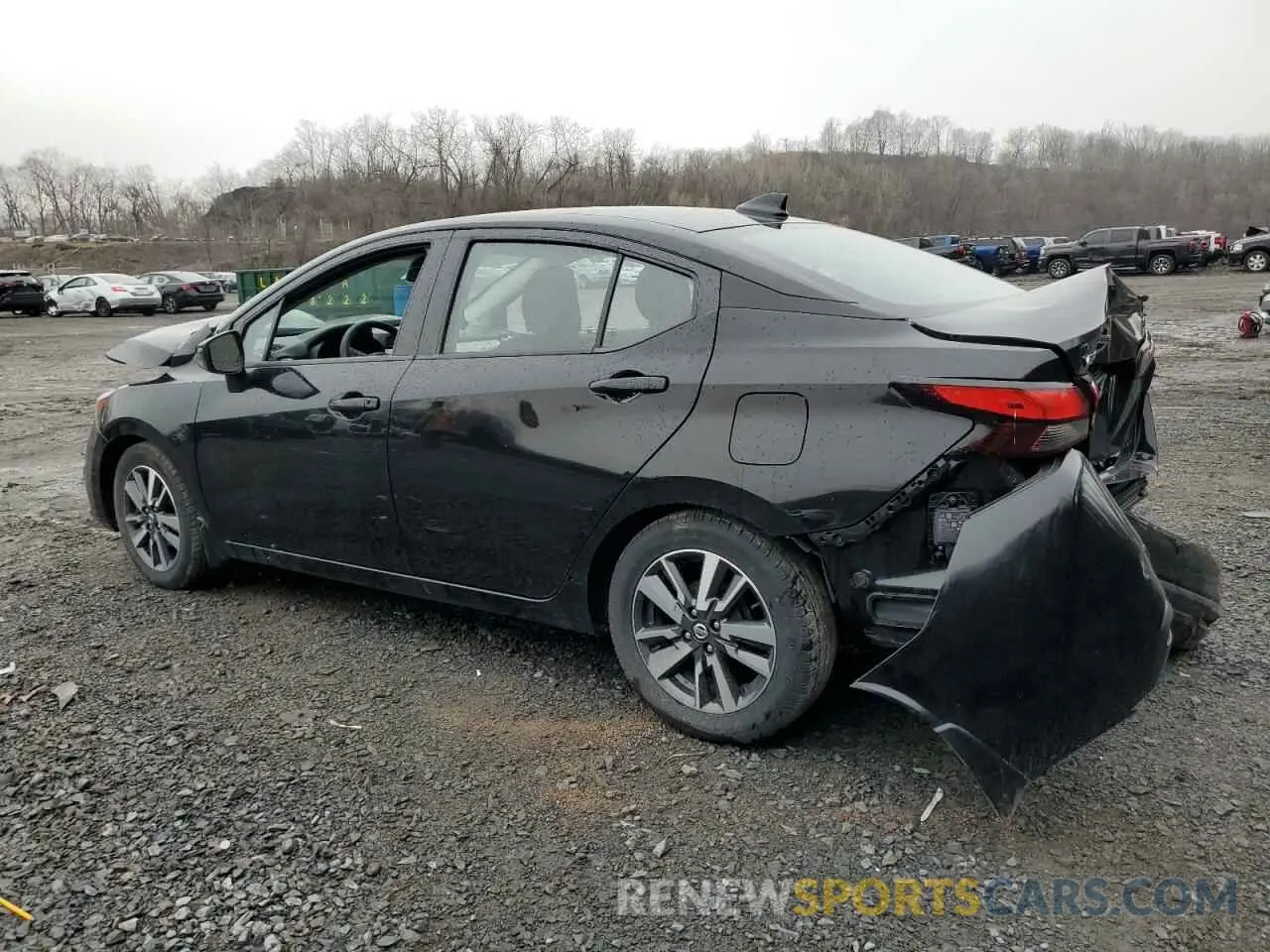 2 Photograph of a damaged car 3N1CN8EV9ML827718 NISSAN VERSA 2021