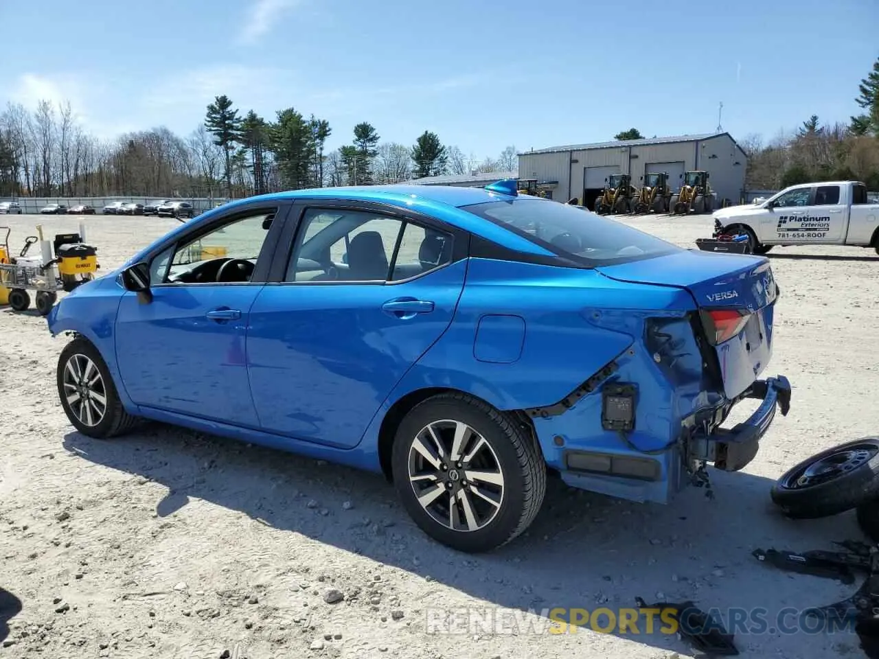 2 Photograph of a damaged car 3N1CN8EV9ML862212 NISSAN VERSA 2021