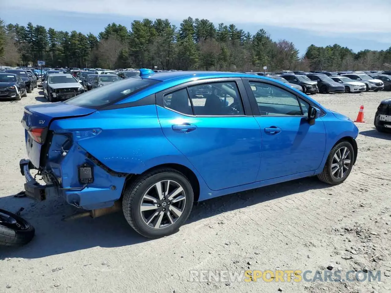 3 Photograph of a damaged car 3N1CN8EV9ML862212 NISSAN VERSA 2021