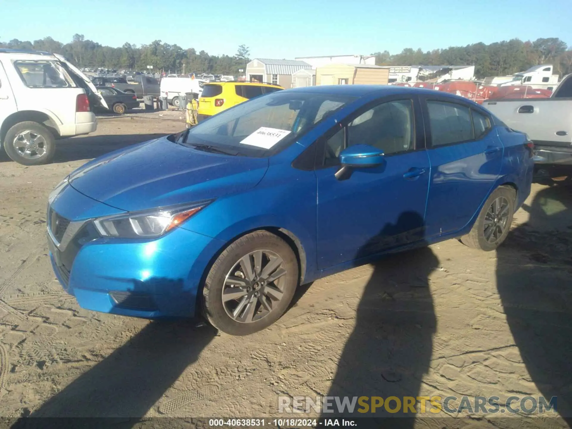 2 Photograph of a damaged car 3N1CN8EV9ML862484 NISSAN VERSA 2021