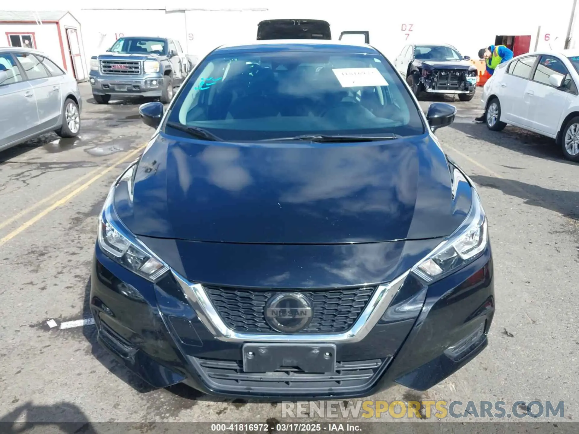 13 Photograph of a damaged car 3N1CN8EV9ML873632 NISSAN VERSA 2021