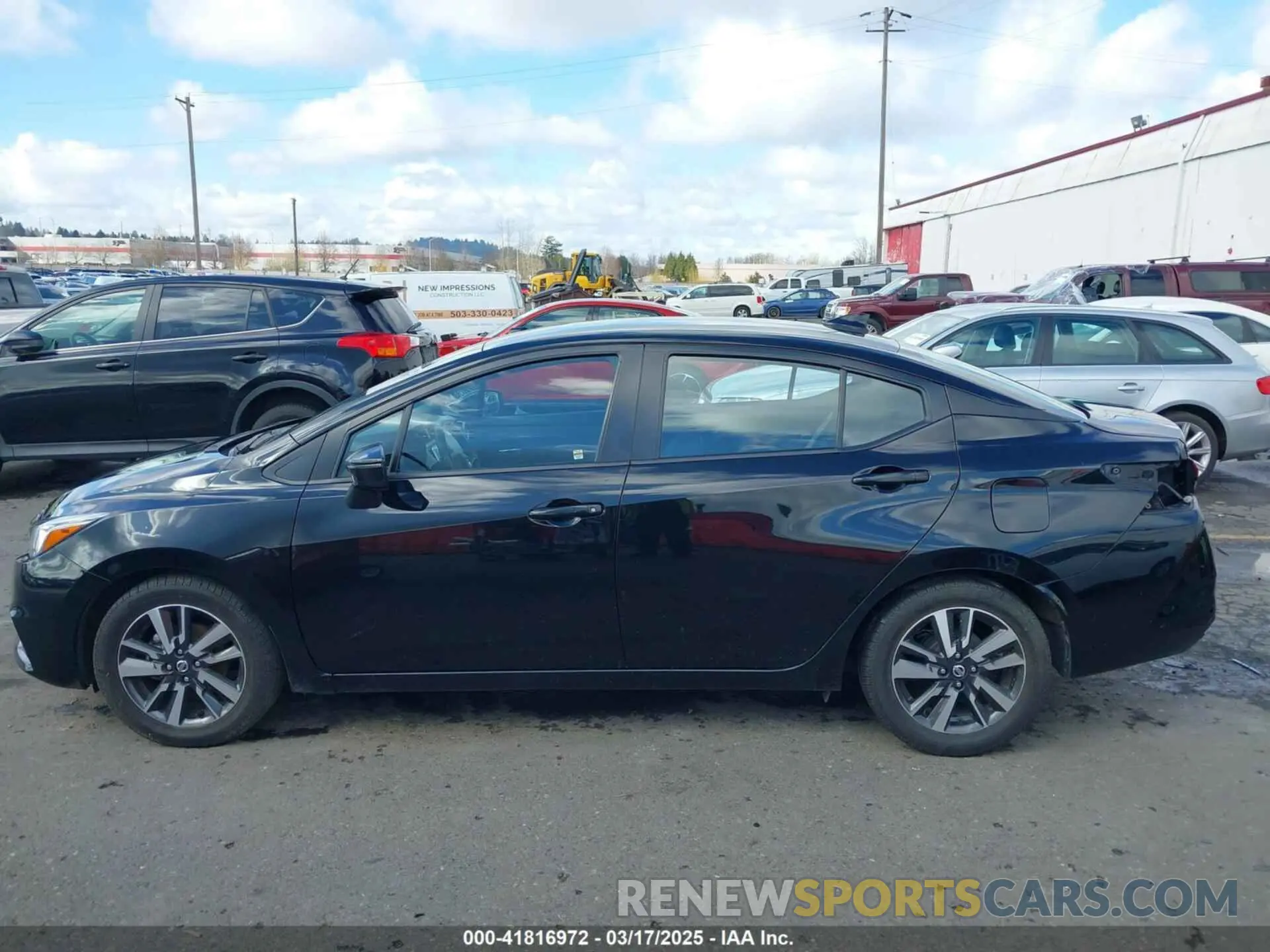 15 Photograph of a damaged car 3N1CN8EV9ML873632 NISSAN VERSA 2021