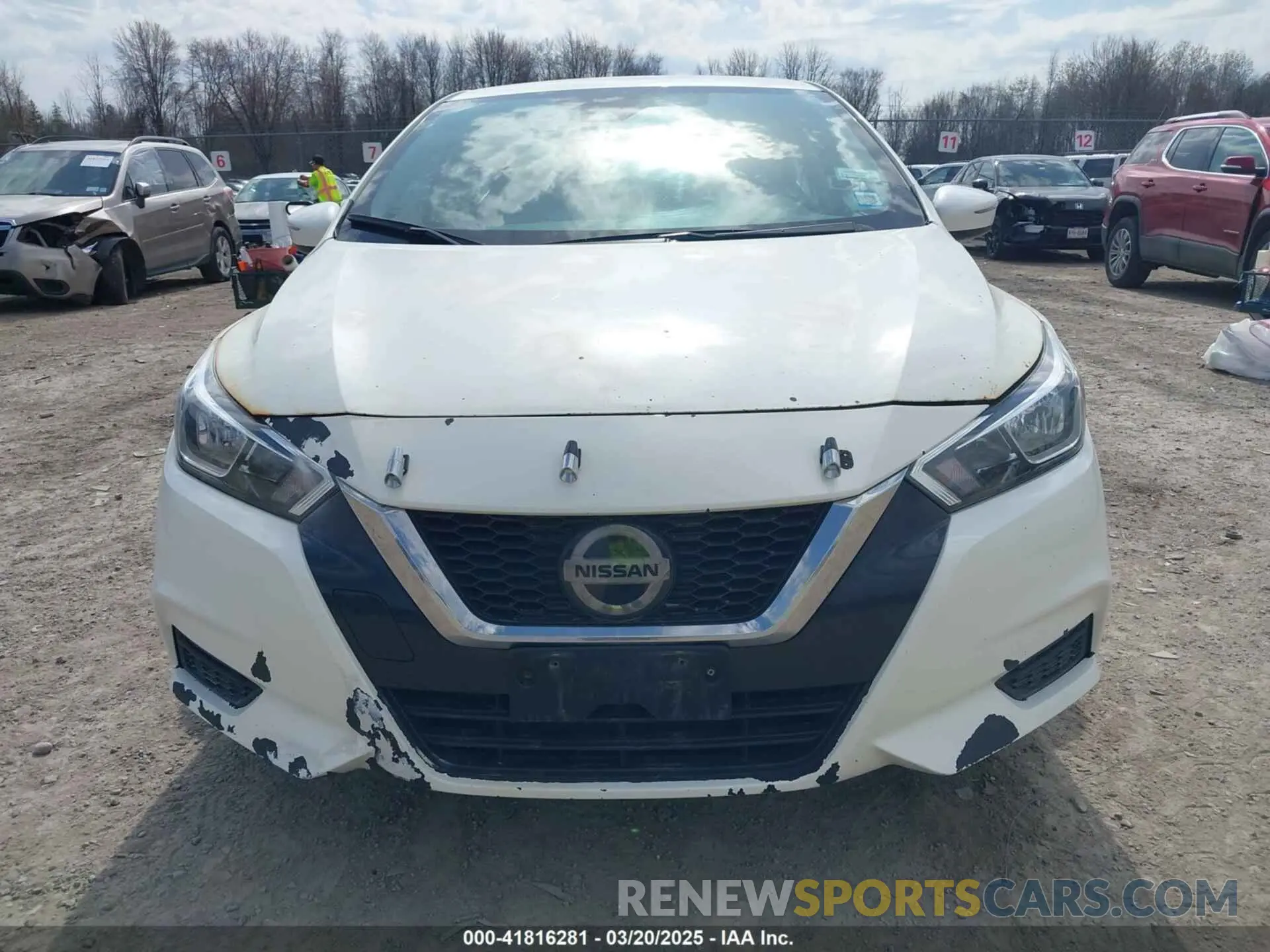 12 Photograph of a damaged car 3N1CN8EV9ML879690 NISSAN VERSA 2021
