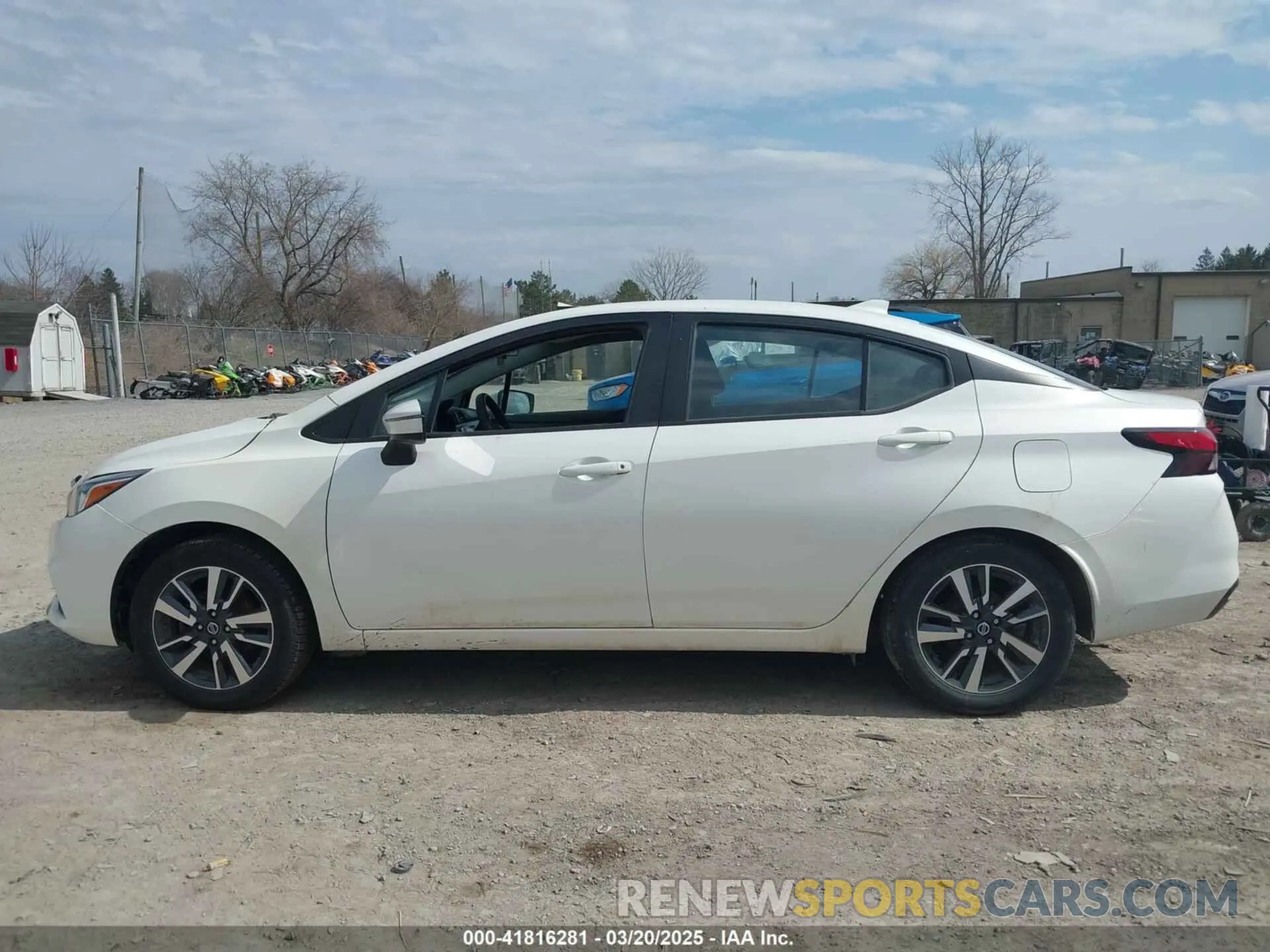 14 Photograph of a damaged car 3N1CN8EV9ML879690 NISSAN VERSA 2021