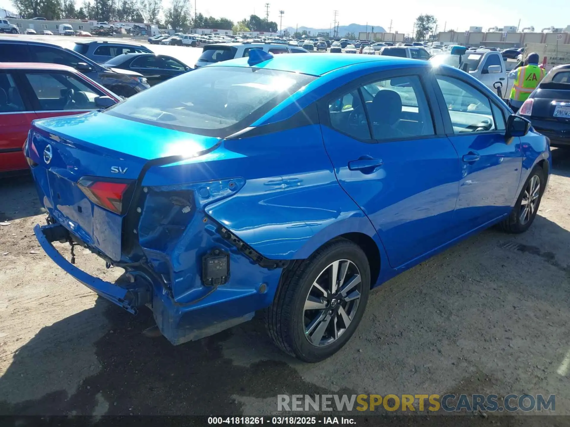 4 Photograph of a damaged car 3N1CN8EV9ML885716 NISSAN VERSA 2021