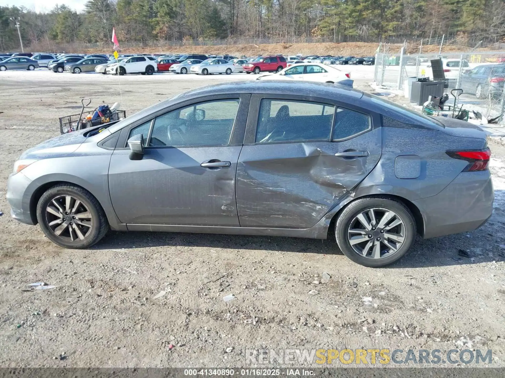 14 Фотография поврежденного автомобиля 3N1CN8EV9ML886249 NISSAN VERSA 2021