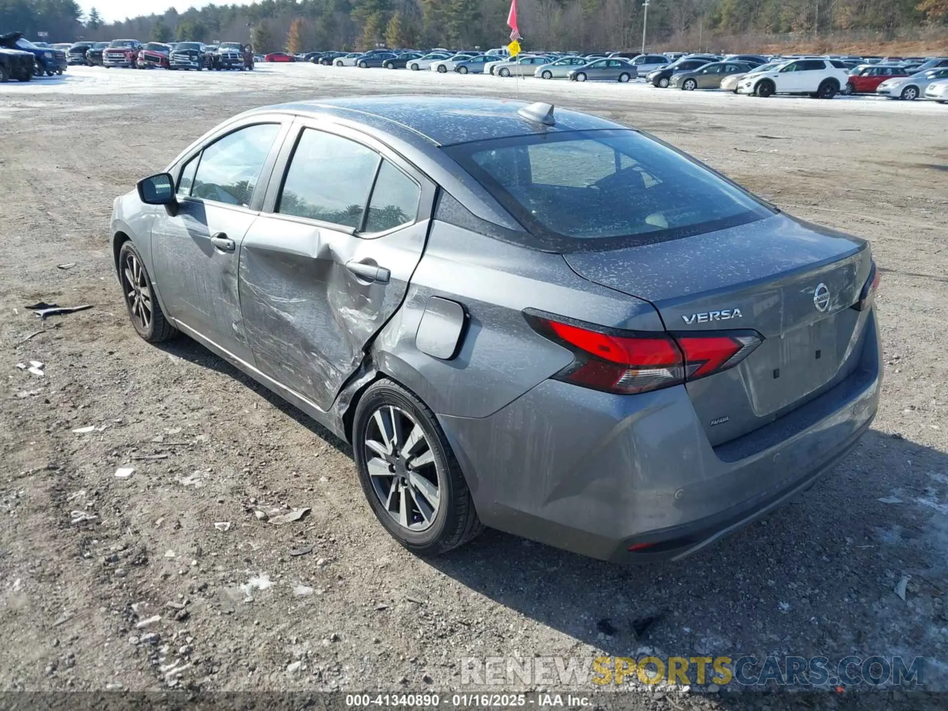 3 Фотография поврежденного автомобиля 3N1CN8EV9ML886249 NISSAN VERSA 2021