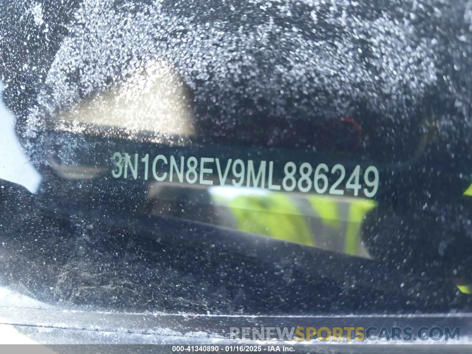 9 Фотография поврежденного автомобиля 3N1CN8EV9ML886249 NISSAN VERSA 2021