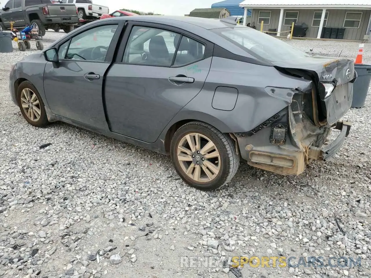 2 Photograph of a damaged car 3N1CN8EV9ML917631 NISSAN VERSA 2021