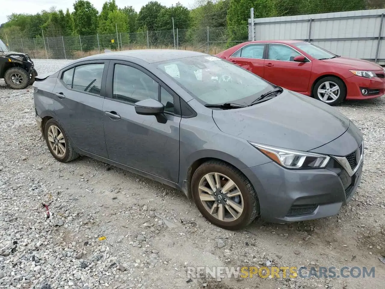4 Photograph of a damaged car 3N1CN8EV9ML917631 NISSAN VERSA 2021
