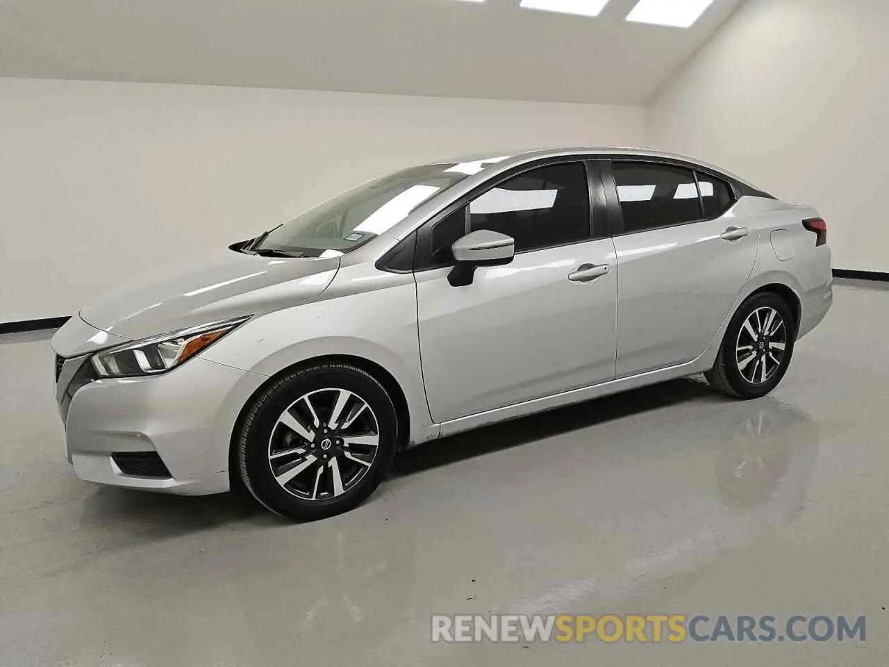 1 Photograph of a damaged car 3N1CN8EVXML816596 NISSAN VERSA 2021