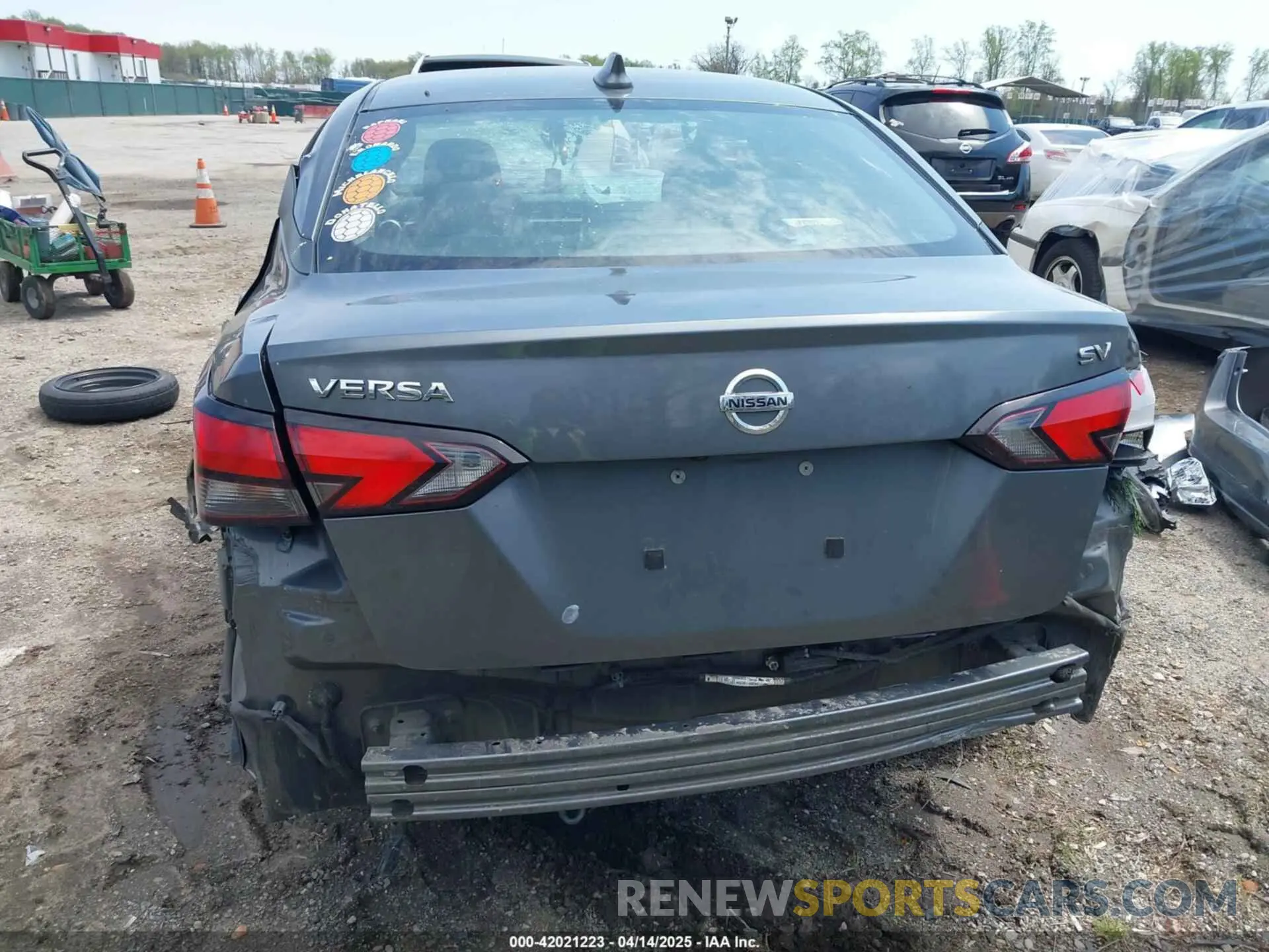 19 Photograph of a damaged car 3N1CN8EVXML831650 NISSAN VERSA 2021
